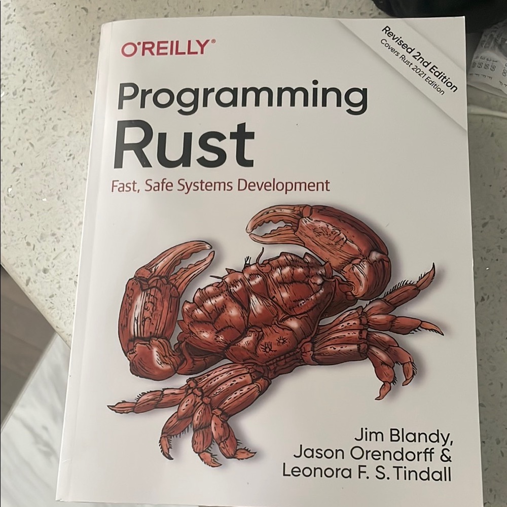 Brown Crab Illustration Programming Book